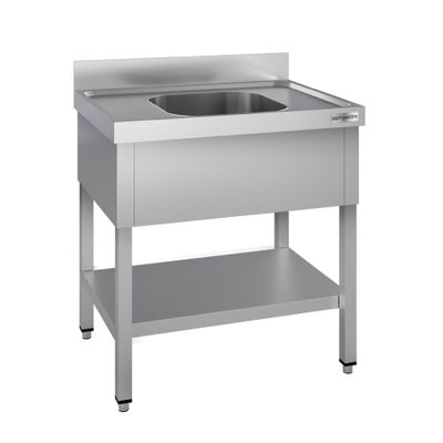 Spültisch ECO - 800x700mm - mit Grundboden & 1 Becken