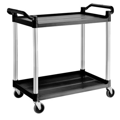 Servierwagen aus Kunststoff - 1020x490mm - mit 2 Abstellflächen