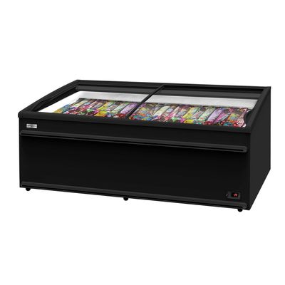 Wandkühl-/tiefkühlregal - 2500mm - inkl. Tiefkühlinsel