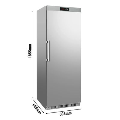 Freezer made of stainless steel - 400 litres - with 1 door