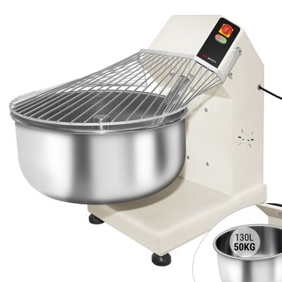 Teigknetmaschine - 130 Liter / 50 kg - mit festem Kessel - 400 V