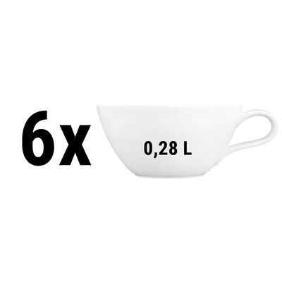 (6 sztuk) Seltmann Weiden - filiżanka herbaty - 0,28 litra 