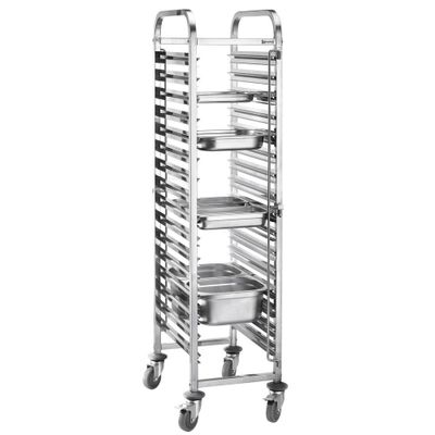 Tablettwagen - für 16 Tabletts GN 1/1
