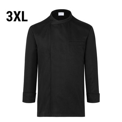 Karlowsky | Uzun Kollu Şef  Gömleği - Siyah - Beden: 3XL
