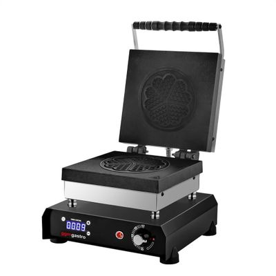 Waffeleisen - Einzeln - Digital - 1,2 kW - Form: Herz