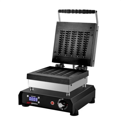 Waffeleisen - Einzeln - Digital - 1,2 kW - Form: Waffel am Stiel