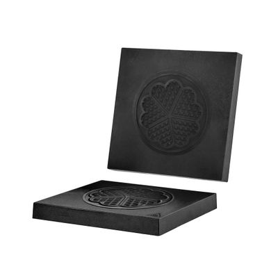 Backplatten für Waffeleisen WEERM2 - Form: Herz