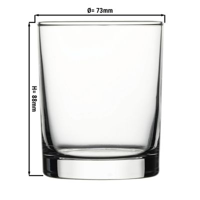 (24 Stück) Whiskyglas - CHICAGO - 250 ml Liter