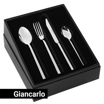 ـ 24 قطعة Giancarlo مجموعة أدوات المائدة