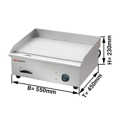 Electric grill griddle plate 0.55 m