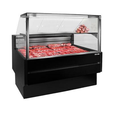 Refrigerated / meat counter - 1.18 m - Black