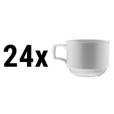 (24 pieces) SEA WAVE - Coffee/tea cup - 120 cc	