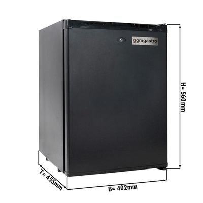 Mini koelkast - met 1 deur - stil & afsluitbaar	 