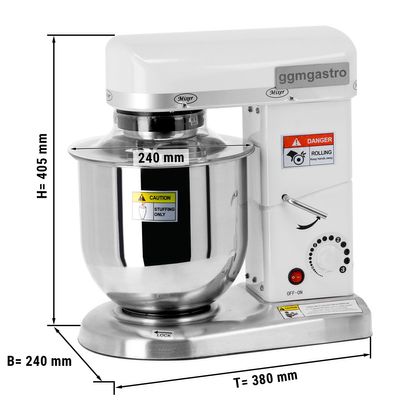 Planetaire mixer - 7 liter