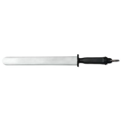 Sharpening steel - knife sharpener - flat - 28 cm
