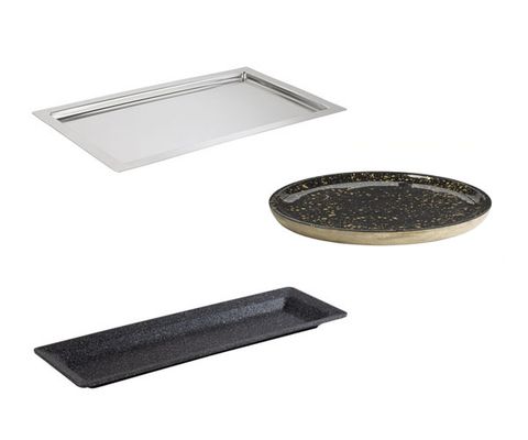 Dienbladen - Metaal & Hout