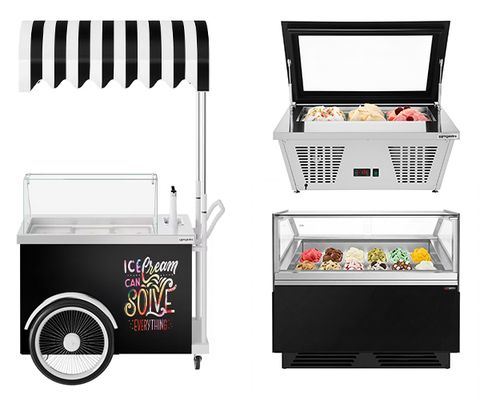 Ice cream counters