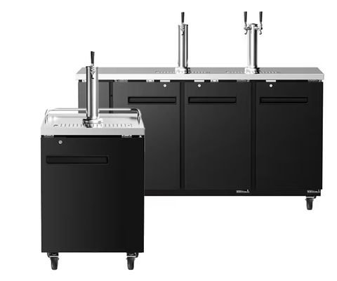 Refrigeratore per birra con rubinetto