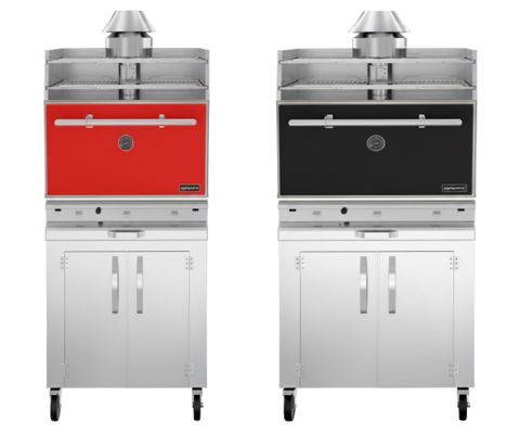 Charcoal grill ovens