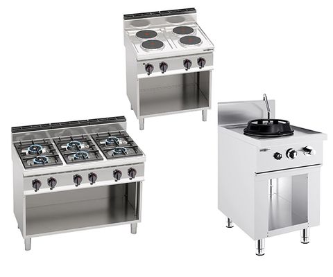 Stoves & wok stoves