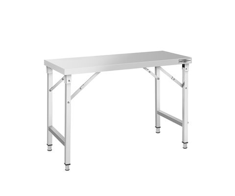 Folding work tables