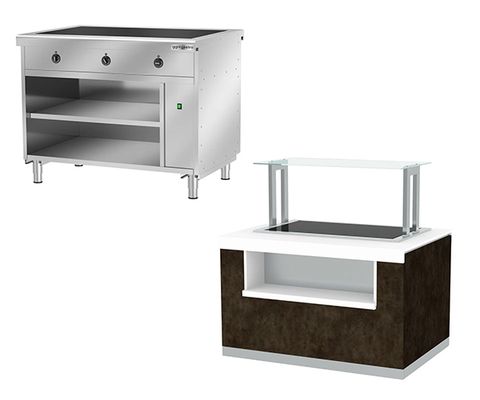 Buffet counters with Warming plates