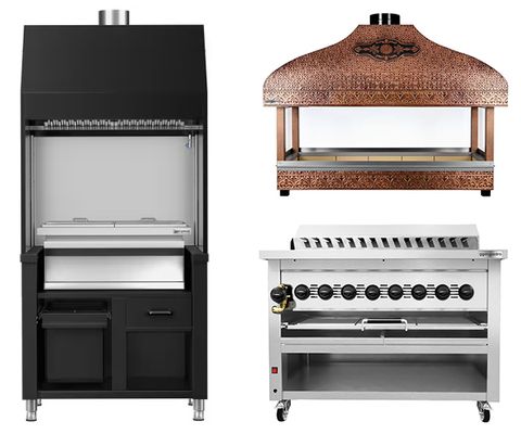 Charcoal-, Gas- & Electric grills