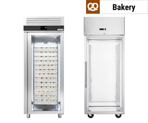Bäckerei-Kühl-/ Tiefkühlschränke Glas