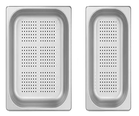 GN-Behälter - Edelstahl gelocht