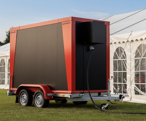 Refrigerated trailer / Mobile cold store