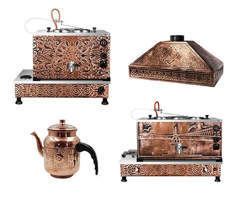 Copper tea makers & teapots