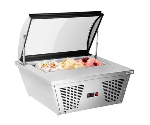 Asztali jégkrémes vitrinek