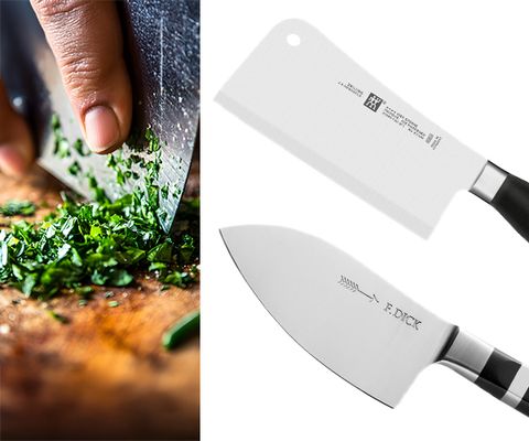 Chopping & weighing knife