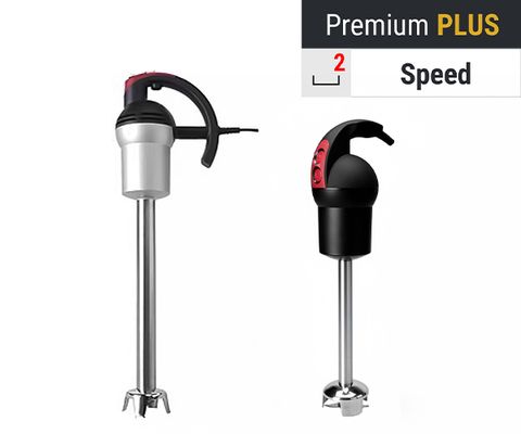 With fixed blender jug - 2 speeds