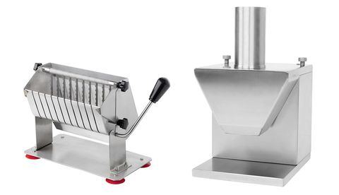 Curry sausage cutter