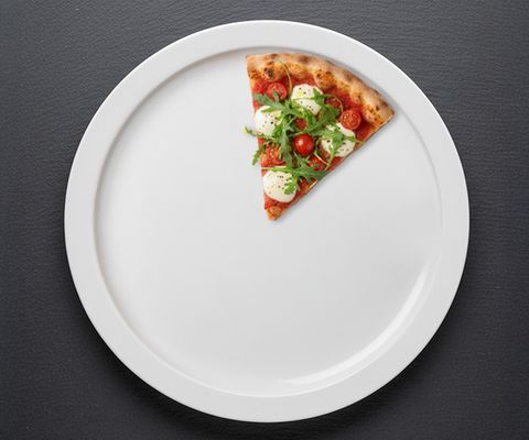 Polycarbonate pizza plates