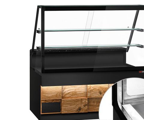 Banchi frigoriferi - Toronto - Fronte in legno - ventilati