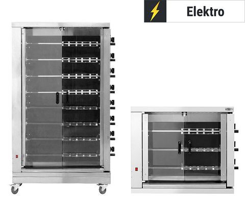 Elektro Hähnchengrills - Glaskeramik