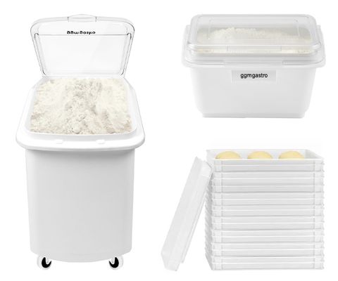 Mjöl- och degbehållare