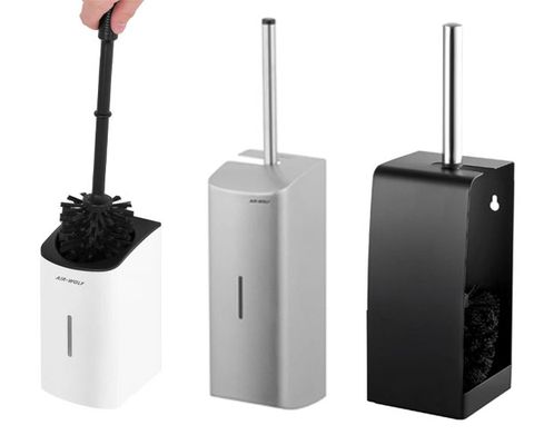 Toalettborsthållare