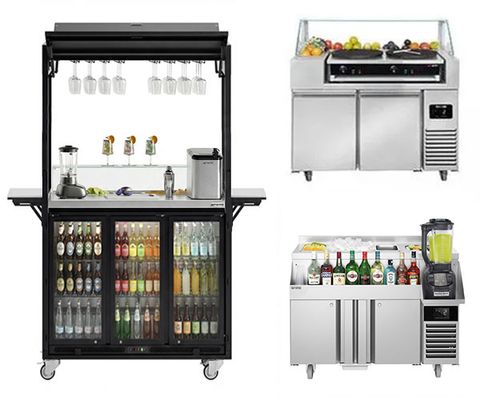 طاولات تحضير متنقلة