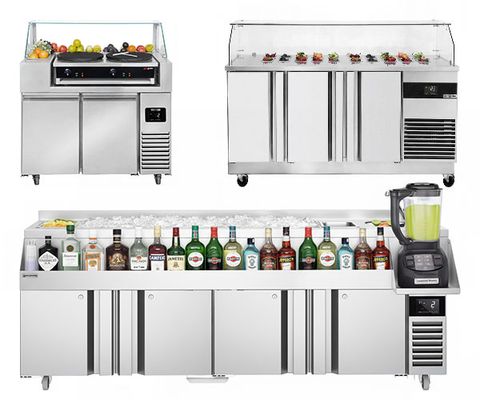 Tables de préparation mobiles