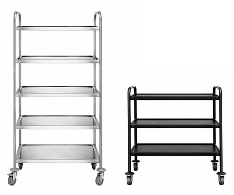 Servírovací vozík z nerezové oceli