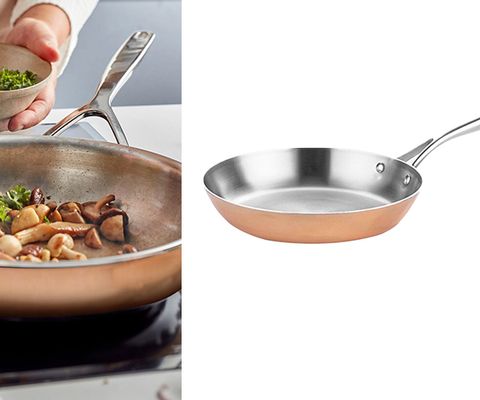 Tri-Ply مقلاة نحاسية