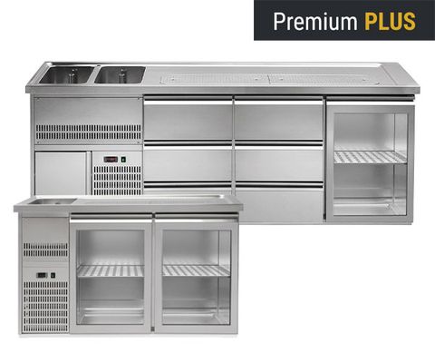 Banchi birra Premium PLUS - porte in vetro