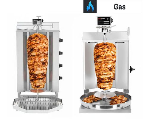 Gas kebab grills - engine top