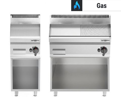 Gas Bratplatten - Standgeräte