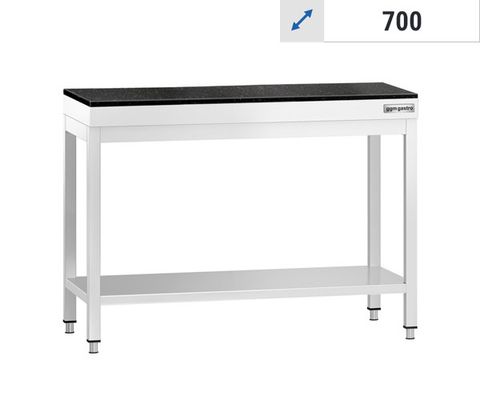 Arbeitstische 700 - mit Granitarbeitsplatte