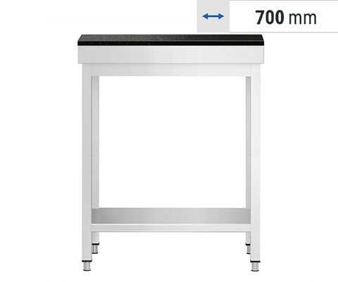 Pracovní stoly 700 - s žulovou pracovní deskou