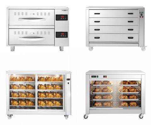 Dulapuri de menținere a căldurii pentru preparate culinare